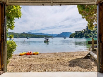 Beachfront rights, boatshed and mooring