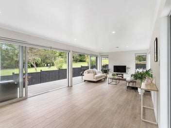 FREEHOLD, MODERN & ELEVATED WITH TRANQUIL OUTLOOK