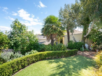 Architectural hill home with potential