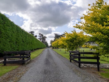Commanding views, elevated position