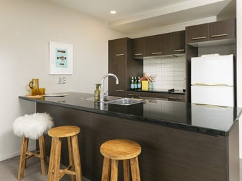 Sunny, spacious, rare two-level apartment