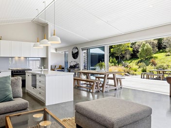 Elevated Living with Panoramic Lake and...