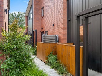 Modern Brick Home With Private Park Access