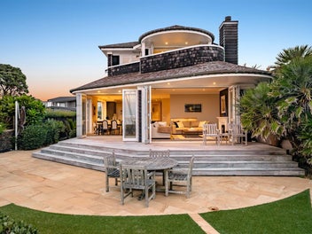 Luxurious “Cape Cod Inspired” Beachfront Residence