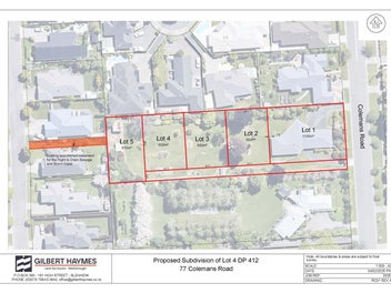First time to the market – subdivision...