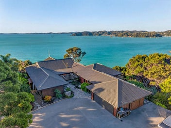 North-facing, sea views, beach access