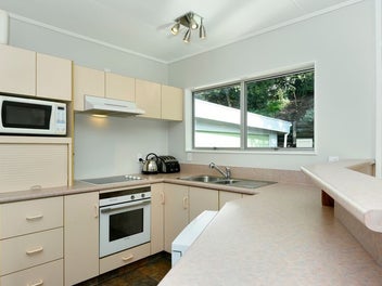 Solid structure house with space to spread out