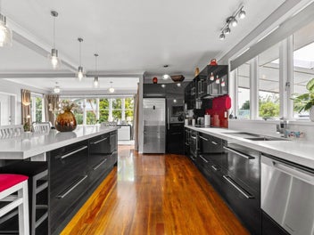 Character living with contemporary comfort