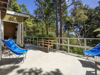 Iconic Karekare Coastal Retreat on 2 Titles