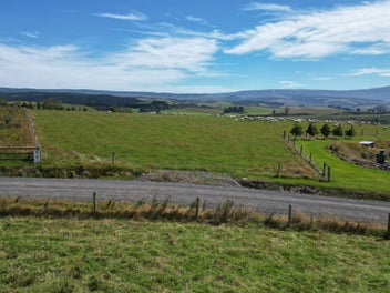 3 acre section with stunning rural & water views