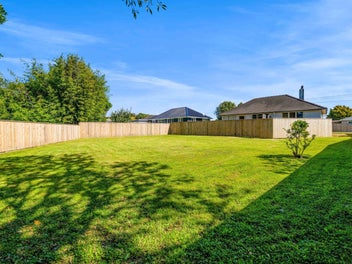 Sunny and private with native bush backdrop