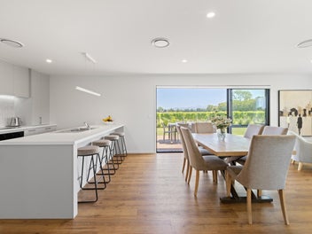 Semi-rural family living, supplementary income