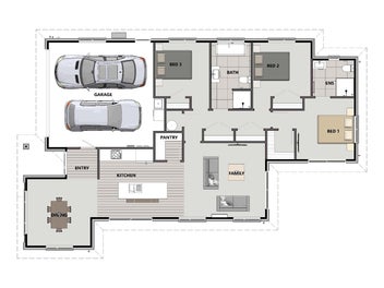 Expansive land size and perfect home sweet home!