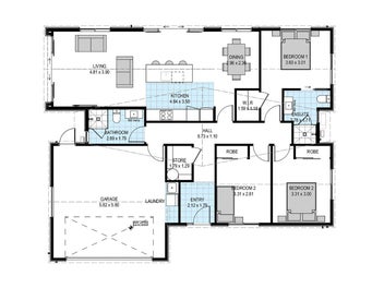 3 Bed, 2 Bath - Over 55's Community