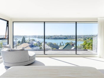 Architectural Masterpiece Overlooking Hobson Bay
