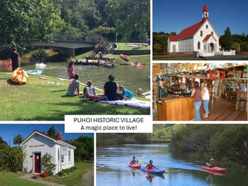 A Very Rare Puhoi Central Village Section
