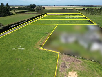 Four Lifestyle Blocks with Titles