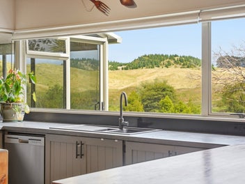 Peaceful rural outlook with breathtaking lake view