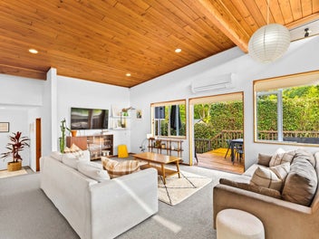 Private, sun-drenched living