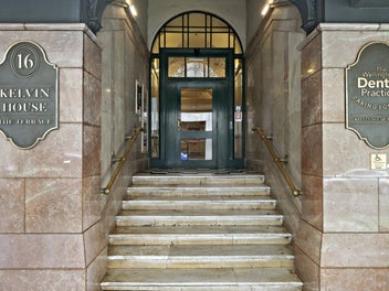 A stones throw to Parliament