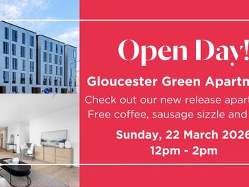 OPEN DAY THIS SUNDAY Apartment Living with 2 Parks
