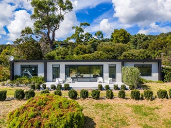 Modern Home, Rural Views