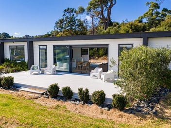 Modern Home, Rural Views