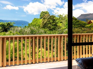 Native Bush Serenity with Lake Glimpses