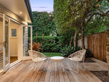 A special surprise awaits behind the closed gate