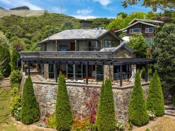 Tuscan-Inspired with Spectacular Tasman Bay Views