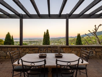 Tuscan-Inspired with Spectacular Tasman Bay Views