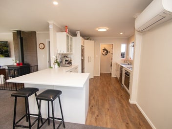 Colonial in style, generous in size