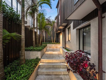 Concrete, cedar & coveted end position