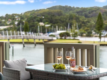 A waterfront icon - Home and income opportunity...