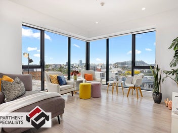 Entry into The Hereford Residences.