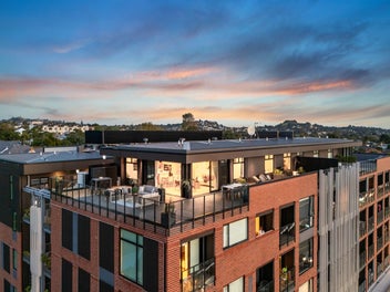 Luxury penthouse living with panoramic views