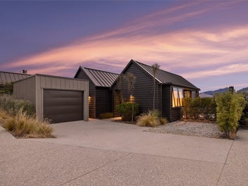 Architectural entry level to Jack's Point