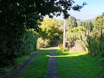 Tucked away section with privacy