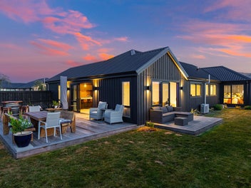 Contemporary style with exceptional outdoor flow