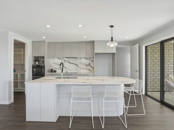 Contemporary home, superior family living