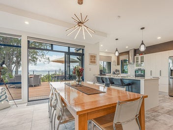 Elevated Living In Ruby Bay with Tasman Bay Views