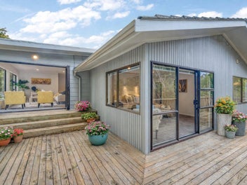 Sun soaked family home