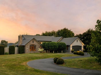 Plaster Over Brick Country Elegance