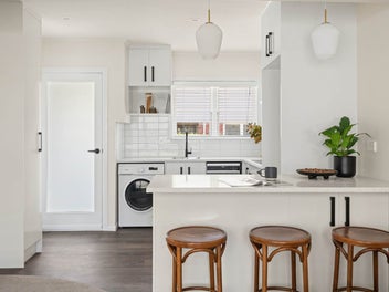 Renovated end unit with an exclusive courtyard