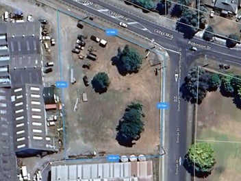 Well positioned industrial site.