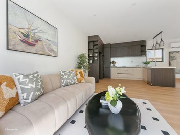 Central Living with Garage & Parking + Warranty