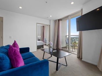 Corner apartment plus secure carpark