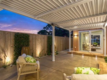 New mid century modern living