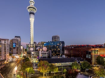 Wave at the Sky Tower