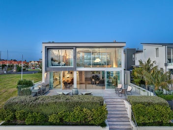 Architectural Waterfront Living with 16m Berth